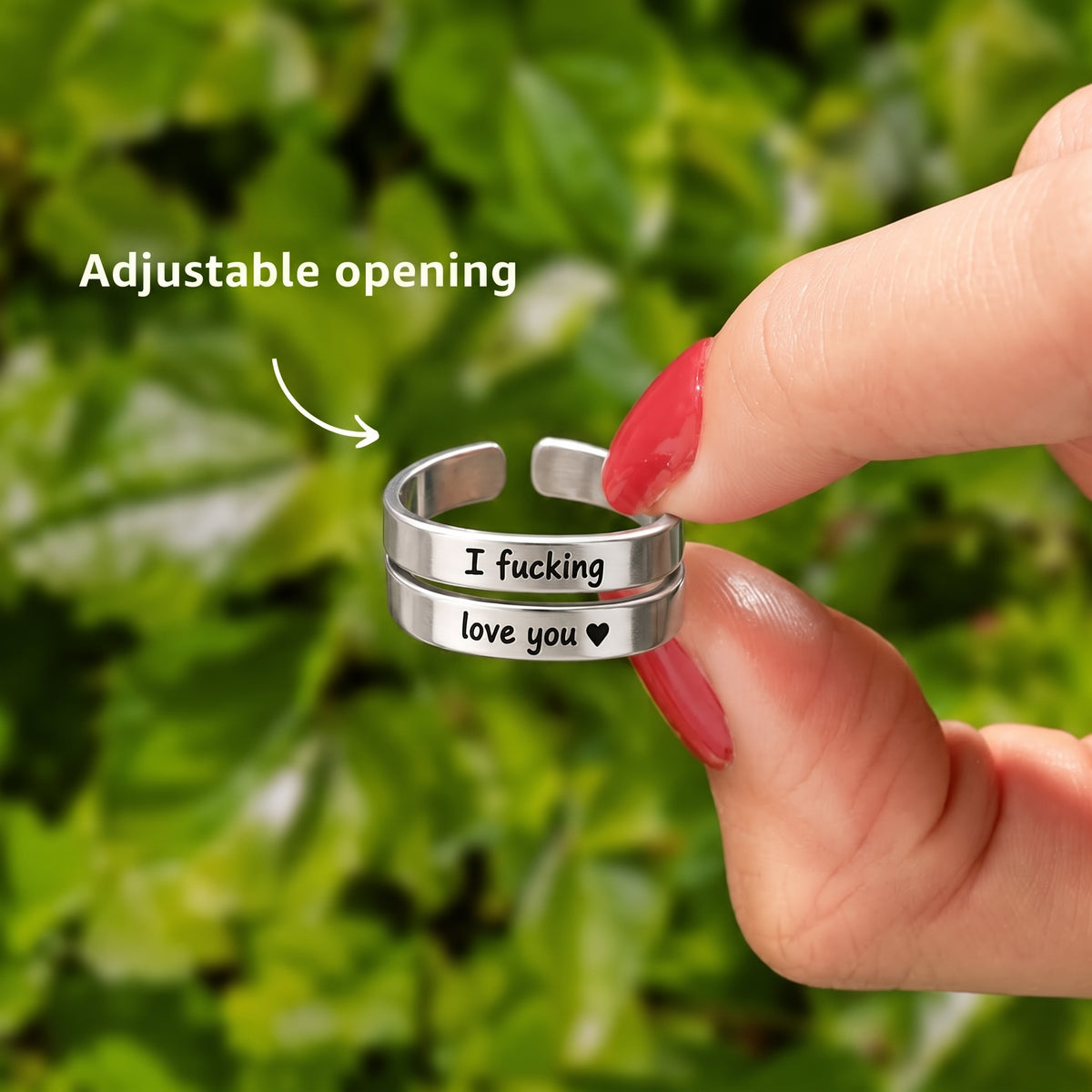I F♡cking Love You Ring