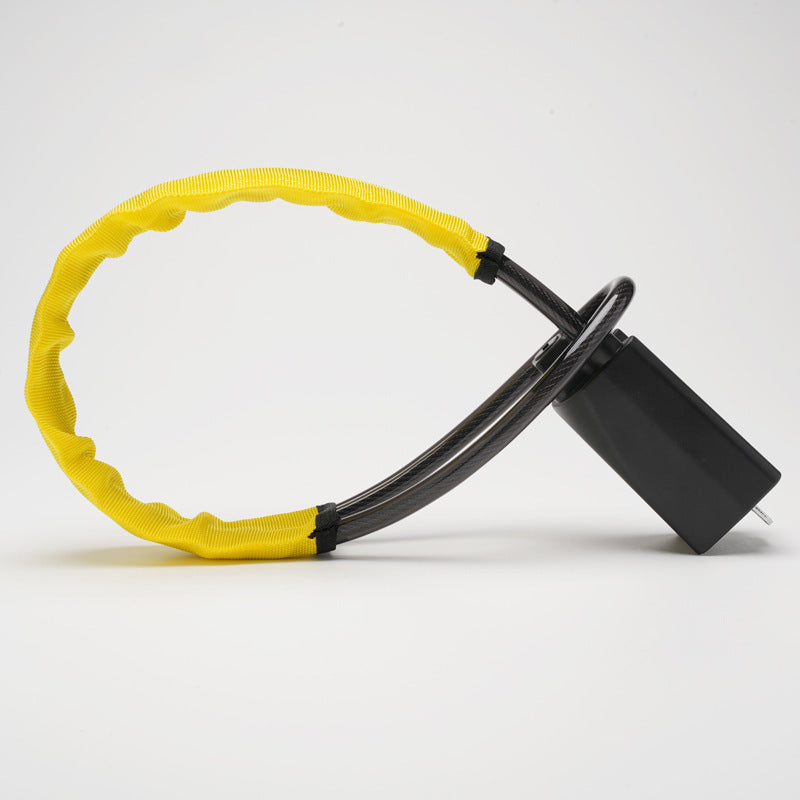 Car Steering Wheel Lock with Steel Cable
