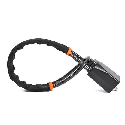 Car Steering Wheel Lock with Steel Cable