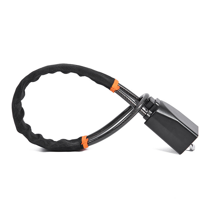 Car Steering Wheel Lock with Steel Cable