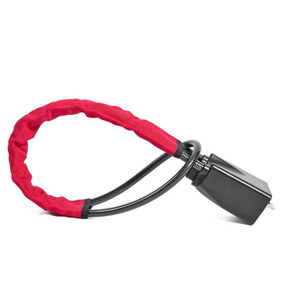 Car Steering Wheel Lock with Steel Cable