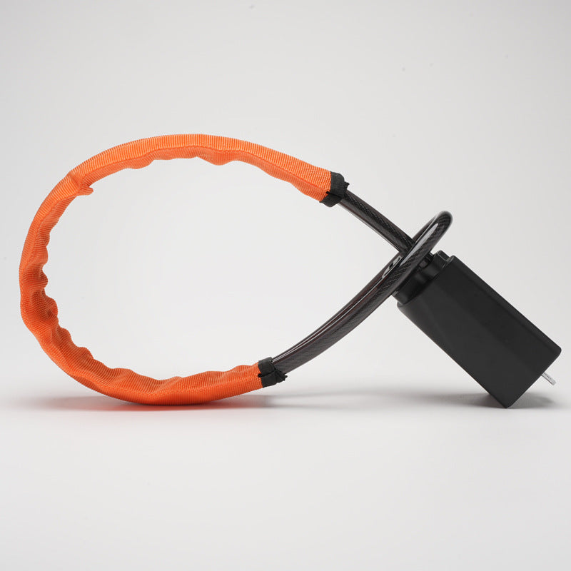 Car Steering Wheel Lock with Steel Cable